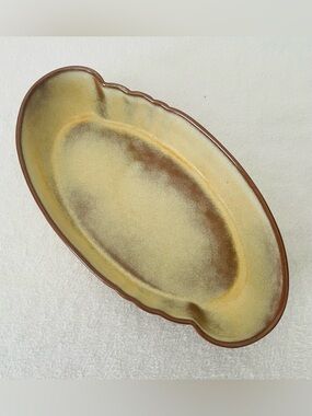 Vintage Frankoma Pottery Bowl 205 Plainsman Cream Serving Bowl Dish Home Decor